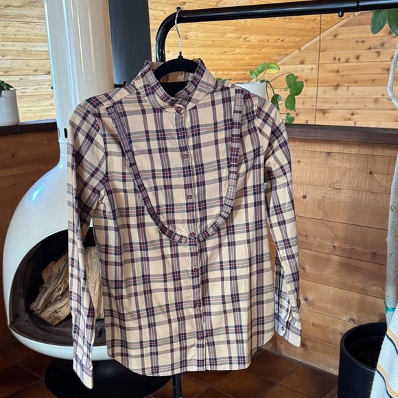 Nili Lotan Women’s Plaid Button-Down Shirt - Picture 1 of 1